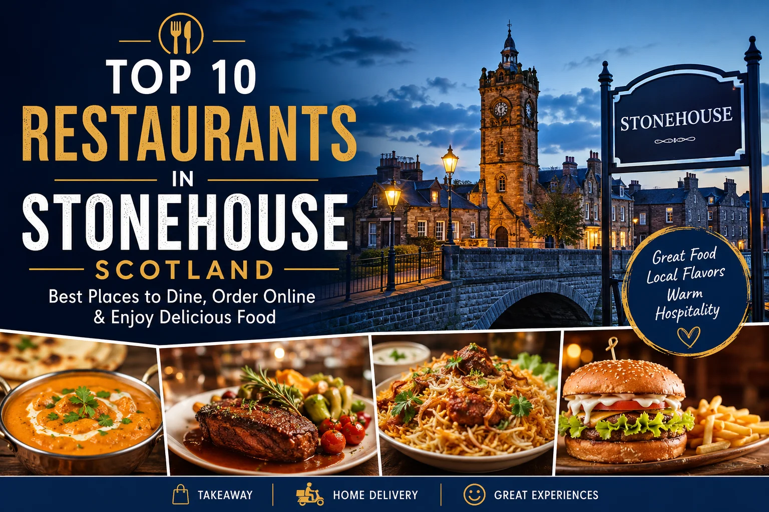 Top 10 Restaurants in Stonehouse
